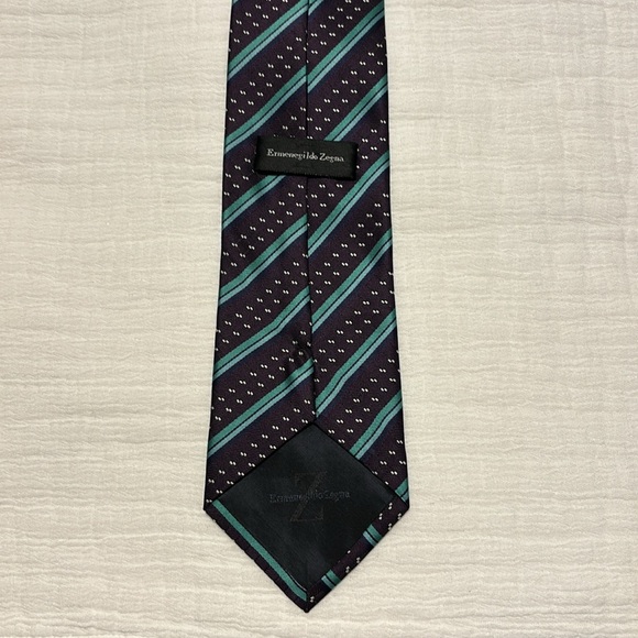 ♟️ Men’s Ermenegildo Zegna Necktie ♟️ - Picture 2 of 4